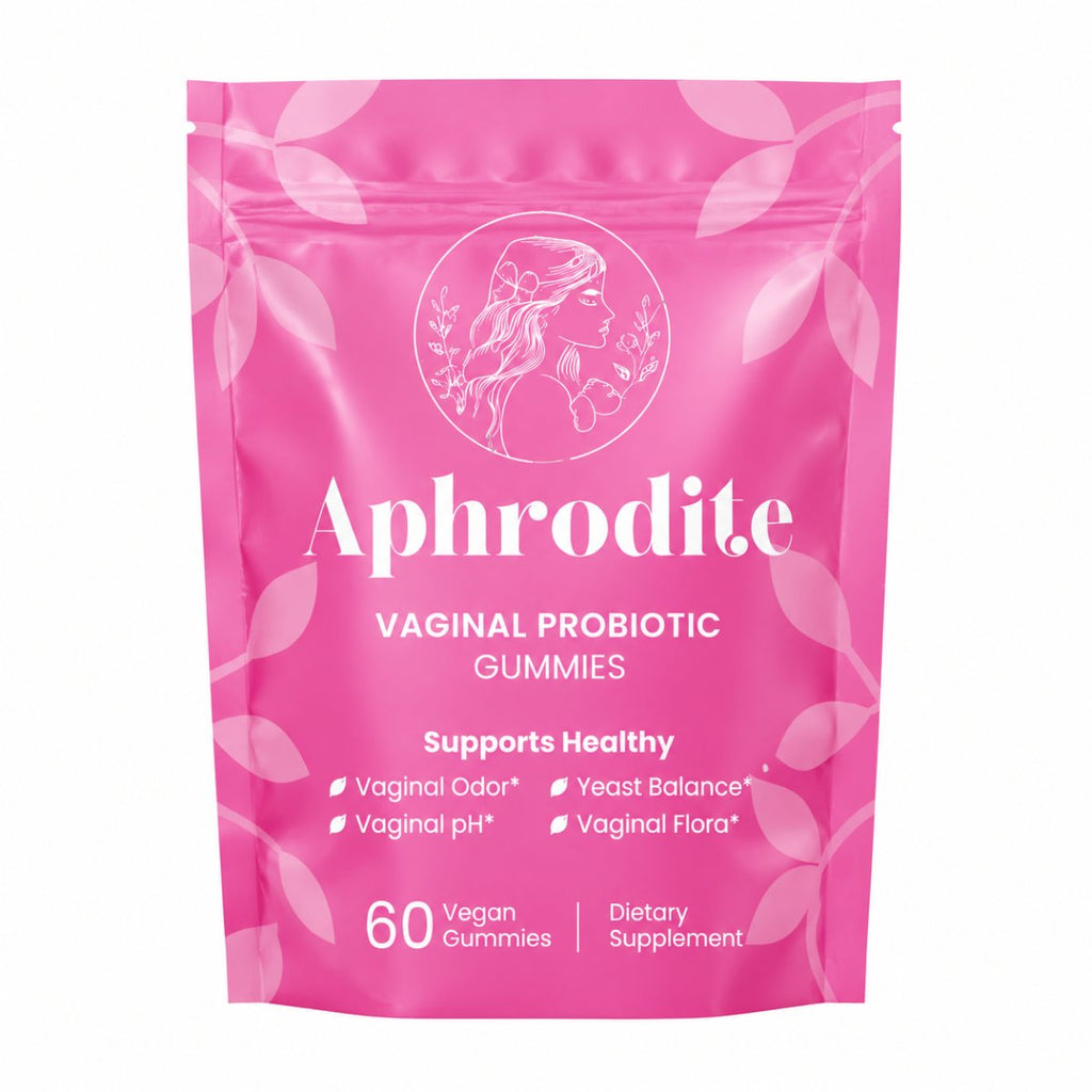 Aphrodite Vaginal Probiotic Gummies pouch